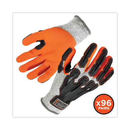 ProFlex 922CR Nitrile Coated Cut-Resistant Gloves, Gray, 2X-Large, 96 Pairs/Carton