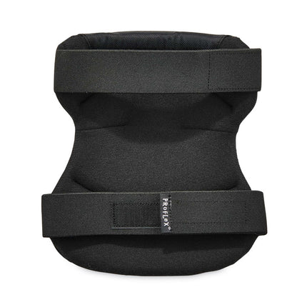 ProFlex 230HL Knee Pads, Wide Soft Cap, Hook and Loop Closure, One Size Fits Most, Black, Pair