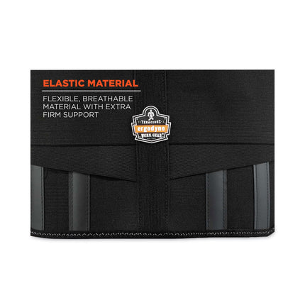 ProFlex 1600 Standard Elastic Back Support Brace, Large, 34" to 38" Waist, Black