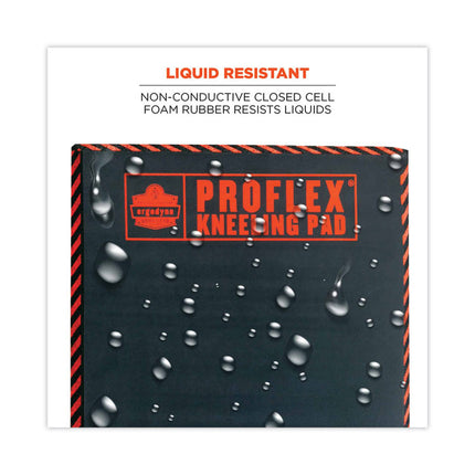 ProFlex 390 XL Foam Kneeling Pad, 1", X-Large, Black