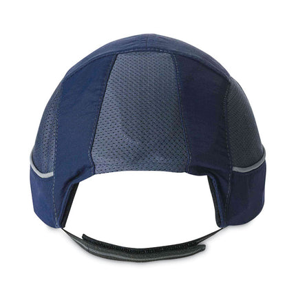 Skullerz 8950XL XL Bump Cap Hat, Long Brim, Navy