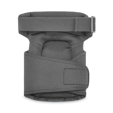 ProFlex 450 Hinged Slip Resistant Gel Knee Pads, Soft Cap, Hook and Loop Closure, Black, Pair