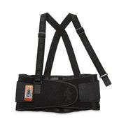 ProFlex 1100SF Standard Spandex Back Support Brace, Large, 34" to 38" Waist, Black