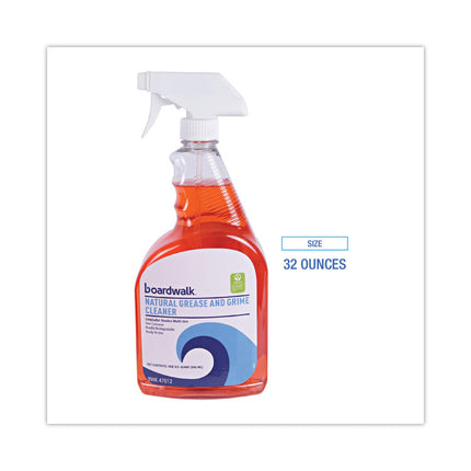 Natural Grease and Grime Cleaner, Unscented, 32 oz Spray Bottle