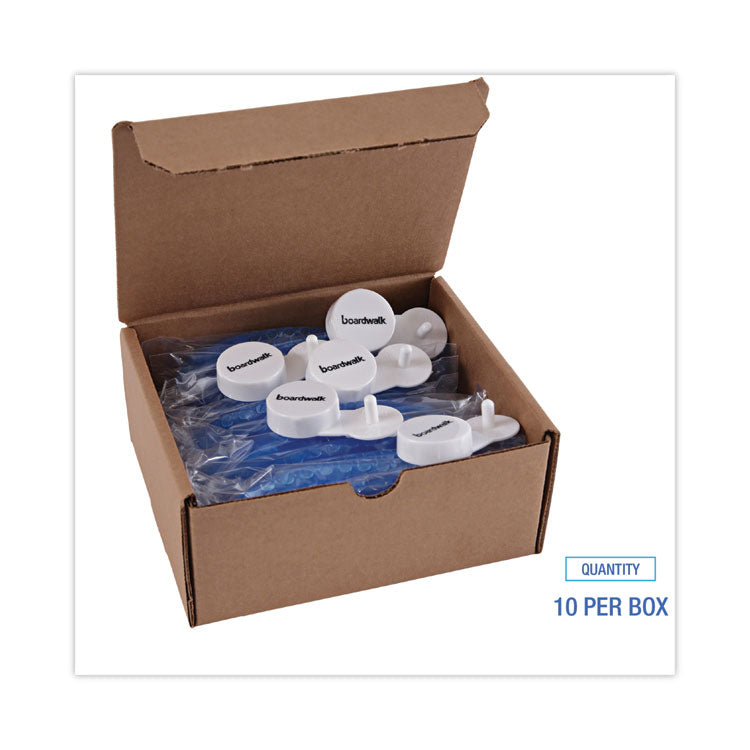 Curve Solid Air Freshener, Cotton Blossom, Blue, 10/Box