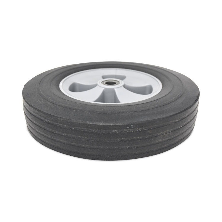 Tilt Truck Wheels, 500 lb Weight Capacity, 12" Wheel, Black