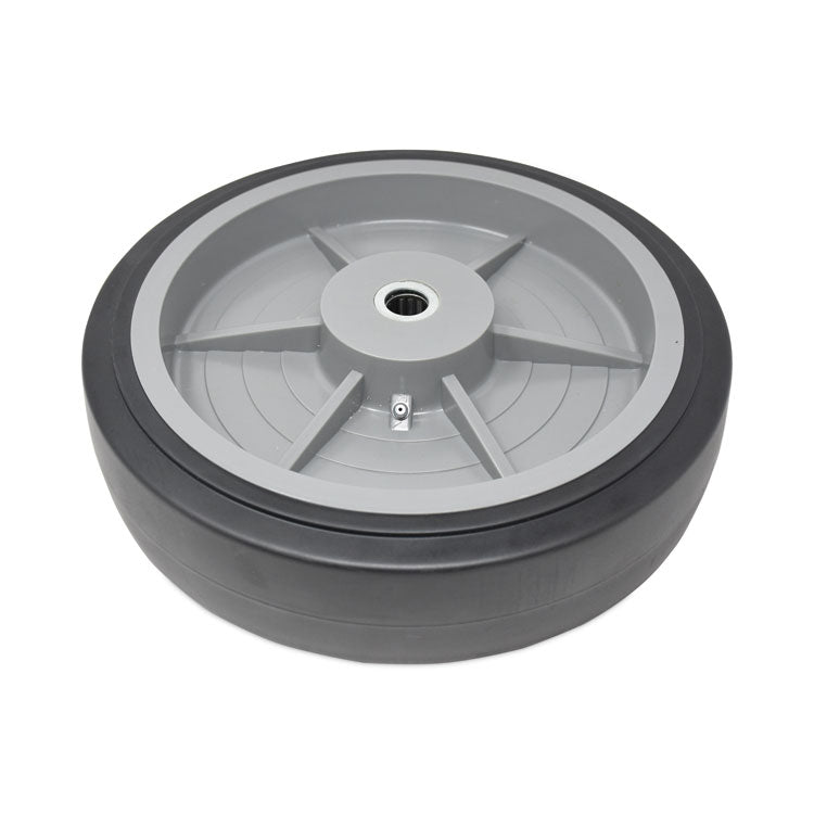 Tilt Truck Wheels, 850 lb Weight Capacity, 12" Wheel, Black