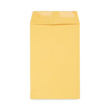 Catalog Envelope, 28 lb Bond Weight Kraft, #1 3/4, Square Flap, Gummed Closure, 6.5 x 9.5, Brown Kraft, 500/Box