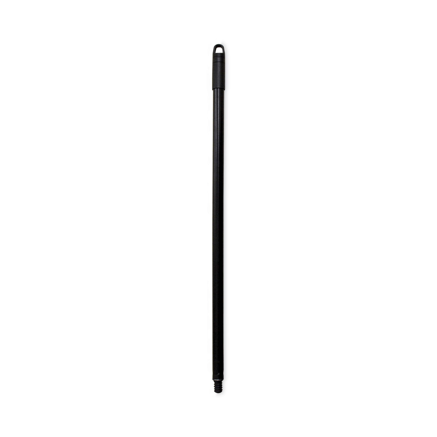 Handle For Lobby Pro Dust Pans, 29" Handle, Vinyl/steel, Black