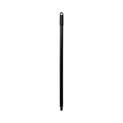 Handle For Lobby Pro Dust Pans, 29" Handle, Vinyl/steel, Black