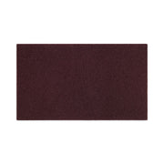Deep Scrub Pads, 28 x 14, Maroon, 10/Carton