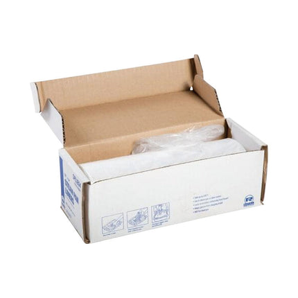 Steam Pan Liners for 1/3-Size Pans, Includes Twist-Ties, 18" x 14", Clear, 250/Carton