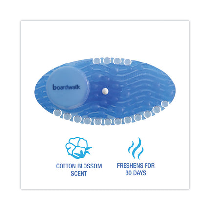 Curve Solid Air Freshener, Cotton Blossom, Blue, 10/Box, 6 Boxes/Carton