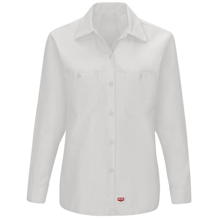 Red Kap® Women's Long Sleeve Work Shirt with MIMIX® / SX11WH