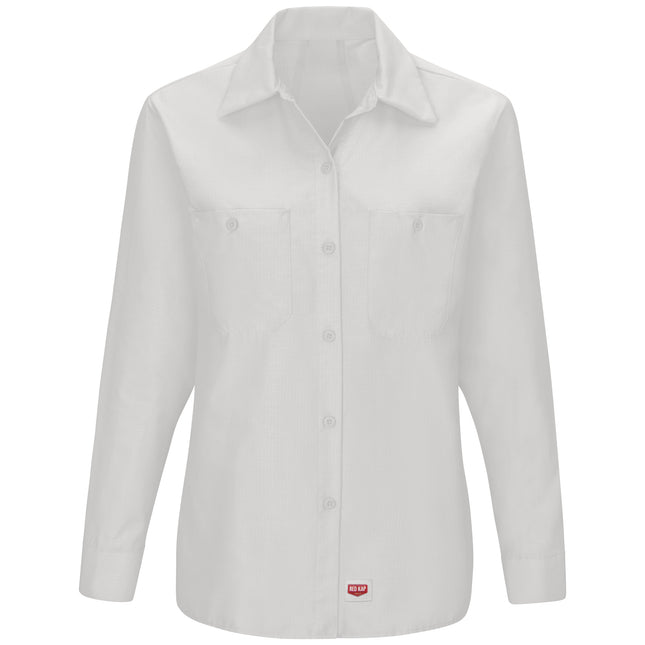 Red Kap® Women's Long Sleeve Work Shirt with MIMIX® / SX11WH