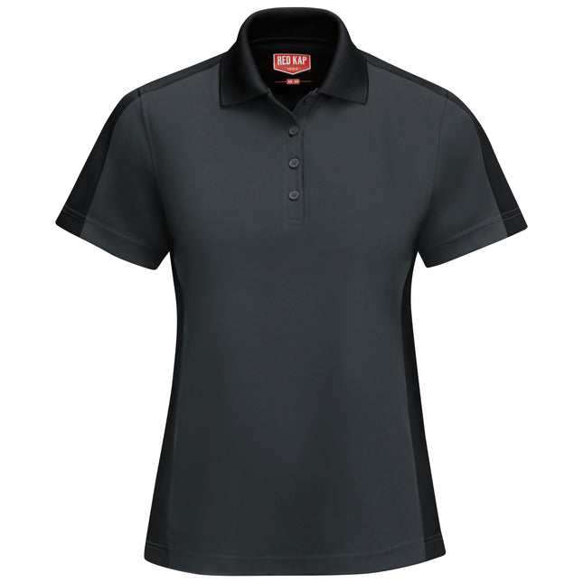 Red Kap® Women's Short Sleeve Performance Knit® Two-Tone Polo / SK53CB
