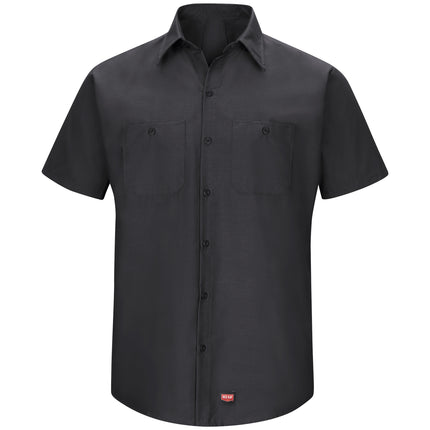 Red Kap® Men's Short Sleeve Work Shirt with MIMIX® / SX20BK