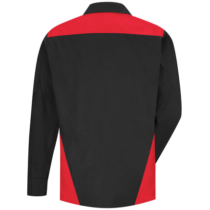 Red Kap® Men's Long Sleeve Tri-Color Shop Shirt / SY18TR