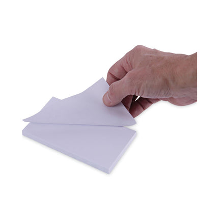 Scratch Pad Value Pack, Unruled, 3 x 5, White, 100 Sheets, 180/Carton