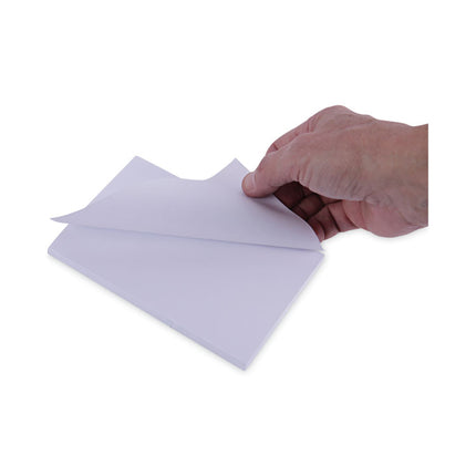 Scratch Pad Value Pack, Unruled, 4 x 6, White, 100 Sheets, 120/Carton