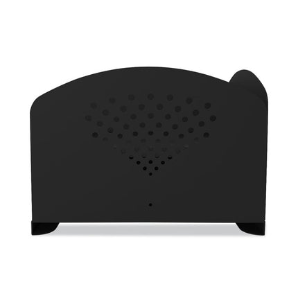 Steel Combo Desktop Sorter with Three Horizontal and Three Vertical Sections, Letter Size Files, 16.25 x 11.25 x 8.25, Black