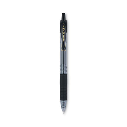 G2 Premium Gel Pen Convenience Pack, Retractable, Fine 0.7 mm, Black Ink, Smoke/Black Barrel, 36/Pack