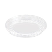 Bare Eco-Forward RPET Deli Container Lids, Recessed Lid, Fits 8 oz Containers, Clear, Plastic, 50/Pack, 10 Packs/Carton