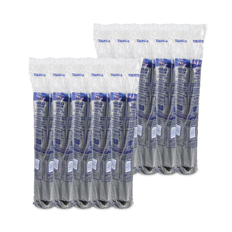 Traveler Cappuccino Style Dome Lid, Fits 8 oz Hot Cups, Plastic, Black, 1,000/Carton