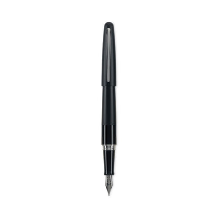 MR Metropolitan Collection Fountain Pen, Medium 1 mm, Black Ink, Black Barrel