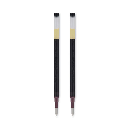 Refill For Pilot G2 Gel Ink Pens, Bold Conical Tip, Black Ink, 2/pack