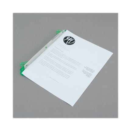 6-Sheet Trident Binder Punch, Three-Hole, 1/4" Holes, Assorted Colors