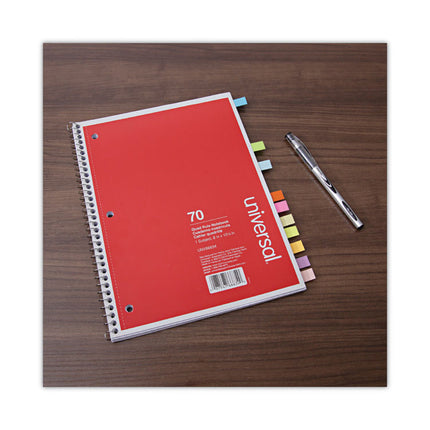 Self-Stick Page Tabs, 0.5" x 1.75", Assorted Colors, 500/Pack
