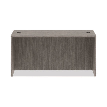 Alera Valencia Series Straight Front Desk Shell, 59.13" x 29.5" x 29.63", Gray