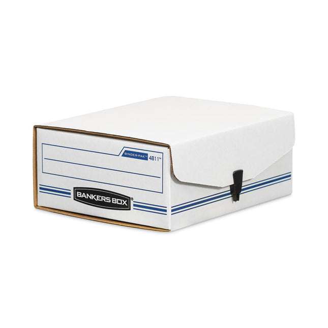 Liberty Binder-Pak, Letter Files, 9.13" X 11.38" X 4.38", White/blue