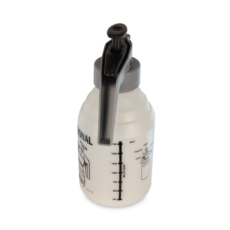 Model 942 Pump-Up Sprayer, 2 qt, Gray/Natural