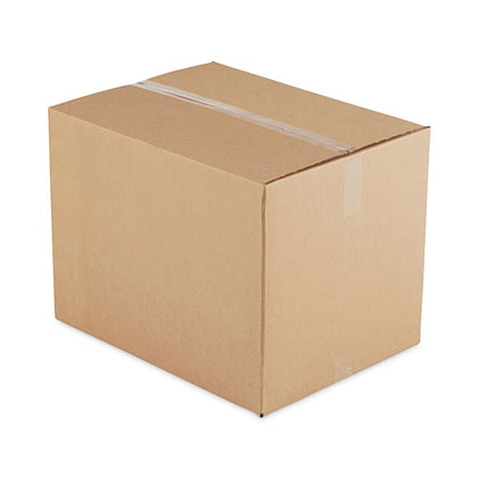 Cubed Fixed-Depth Brown Corrugated Shipping Boxes, Regular Slotted Container, Large, 11" x 15" x 6", Brown Kraft, 25/Bundle