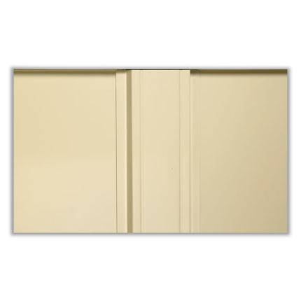 72" High Standard Cabinet (Unassembled), 36w x 24d x 72h, Putty