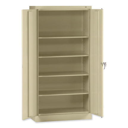 72" High Standard Cabinet (Unassembled), 36w x 18d x 72h, Putty