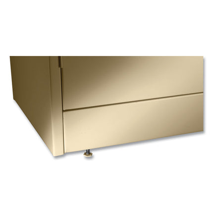 72" High Standard Cabinet (Assembled), 36w x 18d x 72h, Light Gray