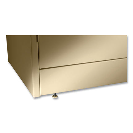 78" High Deluxe Cabinet, 36w X 24d X 78h, Black
