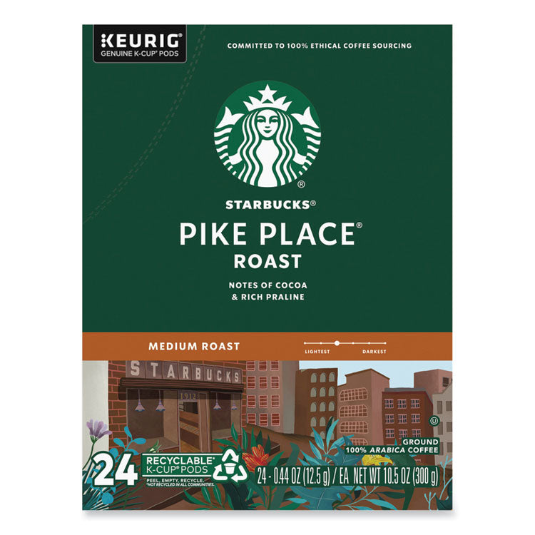 Pike Place Coffee K-Cups Pack, 24/box