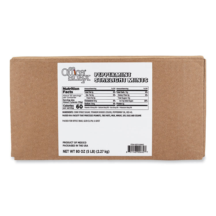 Candy Assortments, Peppermint Candy, 5 lb Box