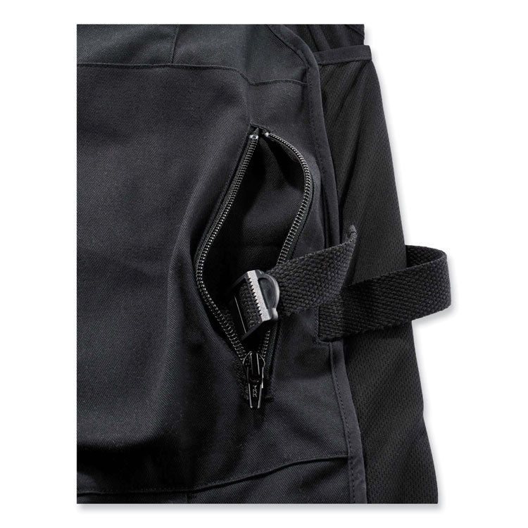 Chill-Its 6255 Lightweight Phase Change Cooling Vest, Cotton/Polyester, Large/X-Large, Black
