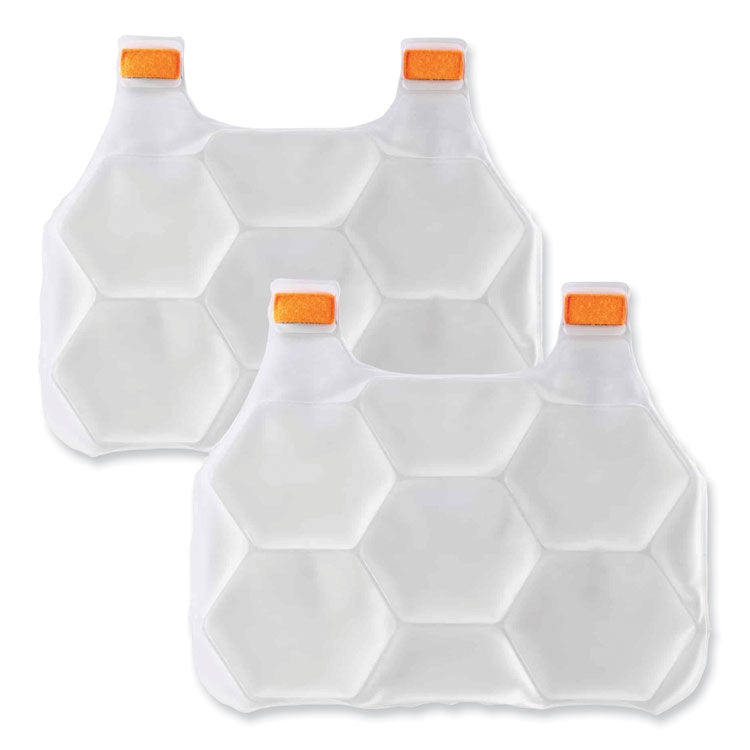 Chill-Its 6220 Phase Change Cooling Vest Charge Packs, Small/Medium, 12 x 16.25