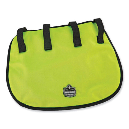Chill-Its 6670CT Cooling Hard Hat Neck Shade - PVA, 14.75 x 10.5, Lime