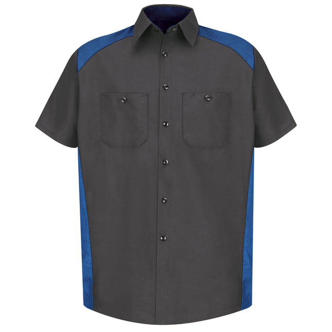 Red Kap® Men's Short Sleeve Motorsports Shirt / SP28CR