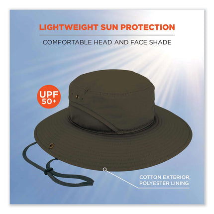 Chill-Its 8936 Lightweight Mesh Paneling Ranger Hat, Large/X-Large, Olive