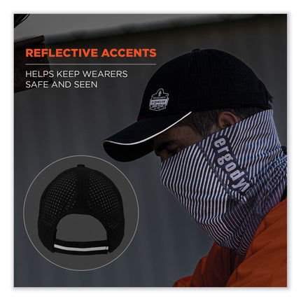Chill-Its 8937 Performance Cooling Baseball Hat, One Size Fits Most, Black
