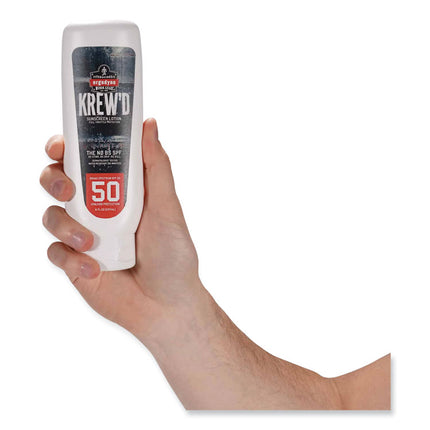Krewd 6351 SPF 50 Sunscreen Lotion, 8 oz Bottle