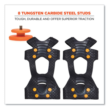 Trex 6300TC One-Piece Slip-on Tungsten Carbide Ice Cleats, 2X-Large, Black, Pair